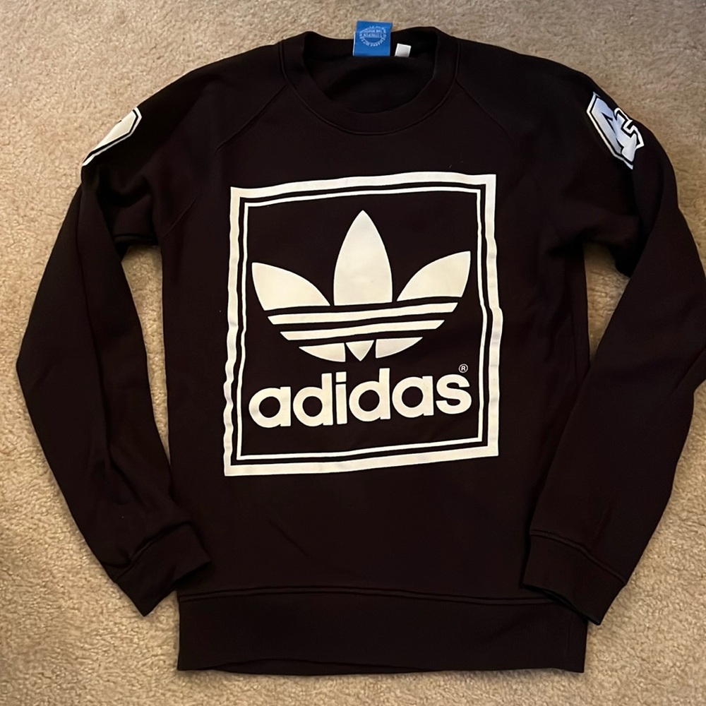 Adidas crew neck sweatshirt.